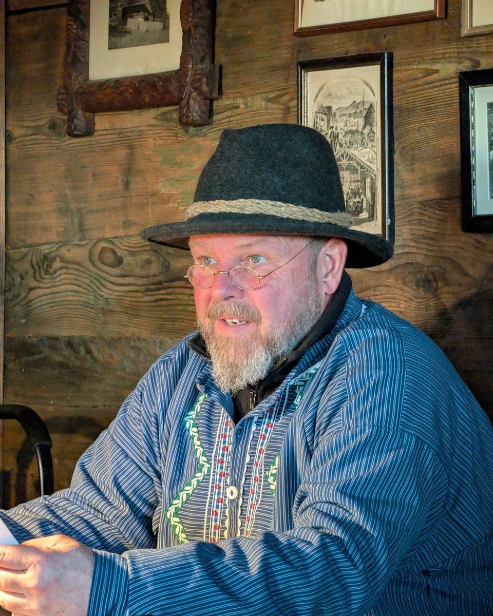 Stephan Paul in historischer Kleidung